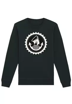 Толстовка F4NT4STIC Unisex Knut und Jan Hamburg, черный