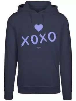 Толстовка F4Nt4Stic Valentinstag xoxo, темно-синий