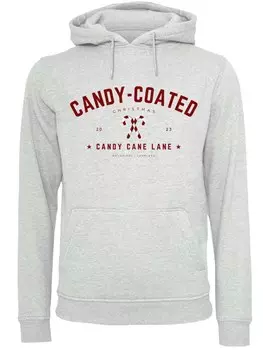 Толстовка F4Nt4Stic Weihnachten Candy Coated Christmas, серый
