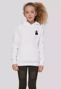 Толстовка F4NT4STIC "Wizard Cat HOODIE UNISEX", принт, белый