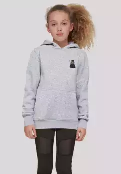 Толстовка F4NT4STIC "Wizard Cat HOODIE UNISEX", принт, серый