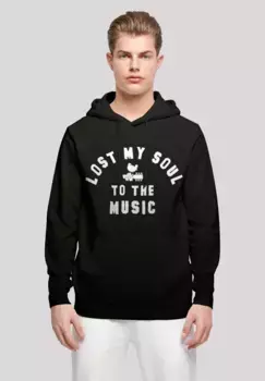 Толстовка F4NT4STIC "Woodstock Lost My Soul", принт, черный