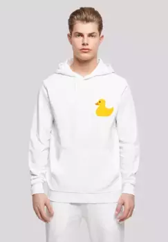 Толстовка F4NT4STIC "Yellow Rubber Duck HOODIE UNISEX", принт, белый