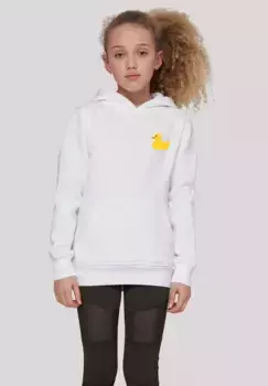 Толстовка F4NT4STIC "Yellow Rubber Duck UNISEX HOODIE", принт, белый
