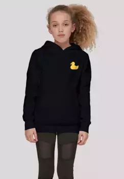 Толстовка F4NT4STIC "Yellow Rubber Duck UNISEX HOODIE", принт, черный