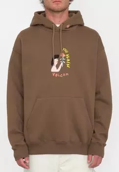 Толстовка FA ARTHUR LONGO PO Volcom, цвет dark earth