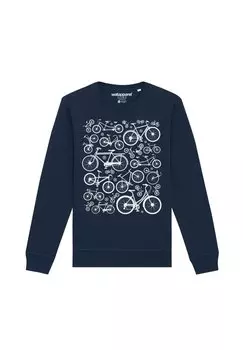 Толстовка FAHRRDER watapparel, темно-синий