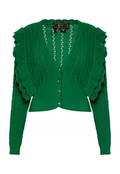 Толстовка faina Cardigan, цвет Waldgrn