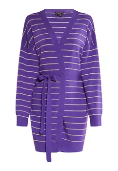 Толстовка faina Cardigan, фиолетовый