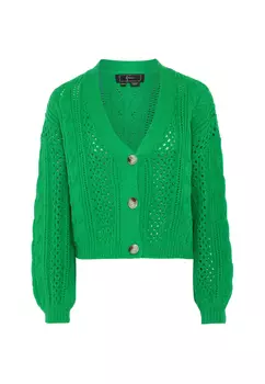 Толстовка faina Cardigan, зеленый