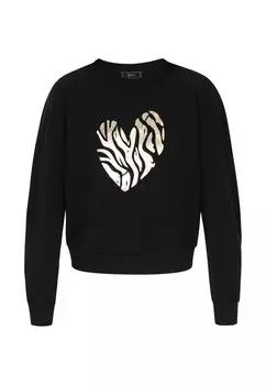 Толстовка faina Fashion Look, черный