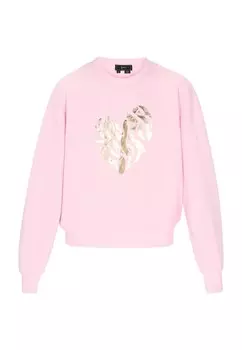 Толстовка faina Fashion Look, розовый