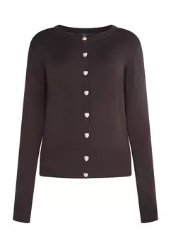 Толстовка faina Strick Cardigan, цвет Dunkelbraun