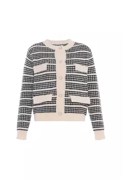 Толстовка faina Strickjacke, белый