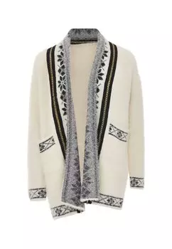 Толстовка faina Strickjacke, белый
