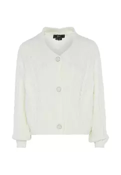 Толстовка faina Strickjacke, белый