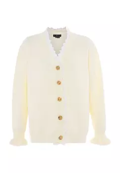 Толстовка faina Strickjacke, белый