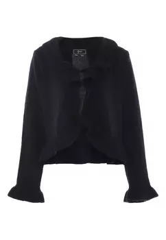 Толстовка faina Strickjacke, черный