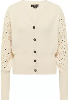 Толстовка faina Strickjacke, цвет Champagner