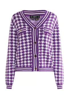 Толстовка faina Strickjacke, цвет Dunkellila