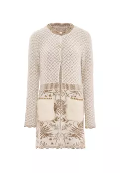 Толстовка faina Strickjacke, цвет Wollweiss Goid