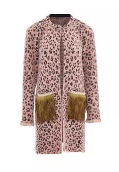 Толстовка faina Strickjacke, розовый