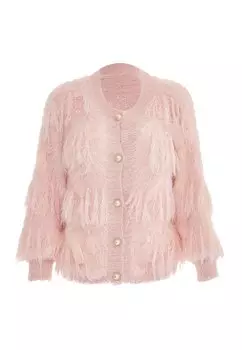 Толстовка faina Strickjacke, розовый