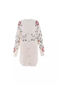 Толстовка faina Sweater, белый
