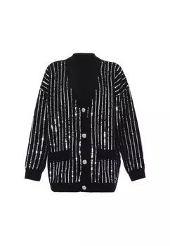 Толстовка faina Sweater, черный