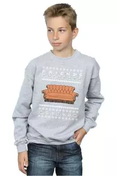 Толстовка Fair Isle Couch Friends, серый