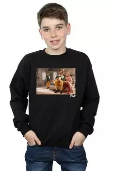 Толстовка Family Shot Elf, черный