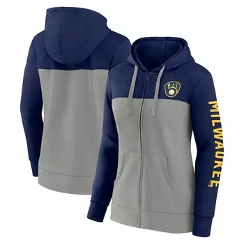 Толстовка Fanatics Branded Milwaukee Brewers, нави