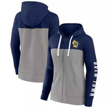 Толстовка Fanatics Branded Milwaukee Brewers, нави
