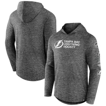 Толстовка Fanatics Branded Tampa Bay Lightning, угольный