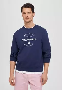 Толстовка Faonnable, цвет marine blue