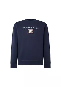 Толстовка Faonnable, темно-синий