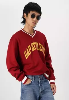 Толстовка FASHION LOGO GAP, темно-красный