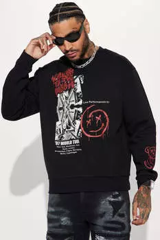 Толстовка Fashion Nova FNMOON, черный