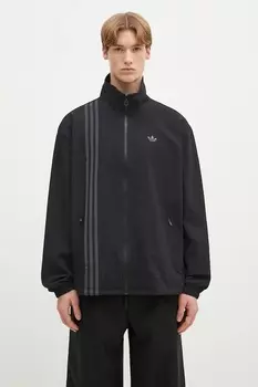 Толстовка Fashion Seersucker Firebird Track Top Adidas Originals, черный