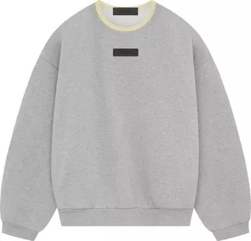 Толстовка Fear of God Essentials Crewneck 'Light Heather Grey', серый