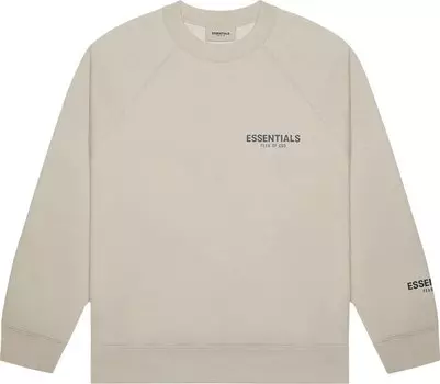 Толстовка Fear of God Essentials Crewneck Sweatshirt 'String', кремовый