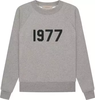 Толстовка Fear of God Essentials Essentials Crewneck 'Dark Oatmeal', серый