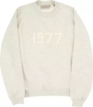 Толстовка Fear of God Essentials Essentials Crewneck 'Light Oatmeal', серый