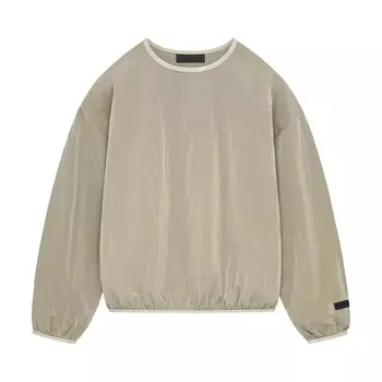 Толстовка Fear Of God Essentials Fear of God Essentials Crinkle Nylon Pullover Crewneck, желтый