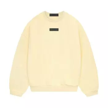 Толстовка Fear Of God Essentials Fear of God Essentials Crewneck, желтый