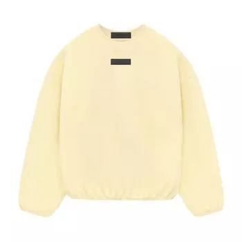 Толстовка Fear Of God Essentials Fear of God Essentials Polar Fleece Crewneck, желтый