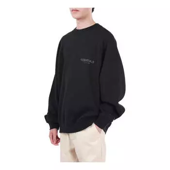 Толстовка Fear of God Essentials FW21 Pullover Crewneck Stretch Limo, цвет stretch limo