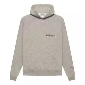 Толстовка Fear of God Essentials FW21 Pullover Dark Heather Oatmeal, цвет dark heather oatmeal