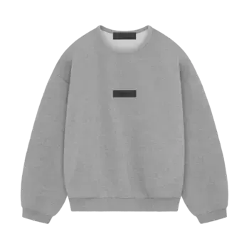 Толстовка Fear of God Essentials Kids Crewneck, цвет Dark Heather Oatmeal