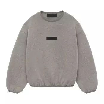 Толстовка Fear of God Essentials Kids Crewneck, цвет Heather Grey